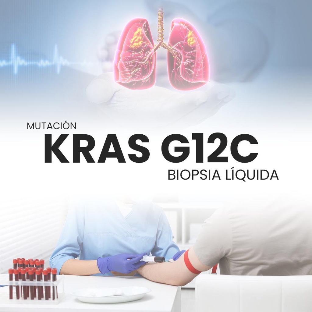 KRAS G12C
(biopsia líquida)